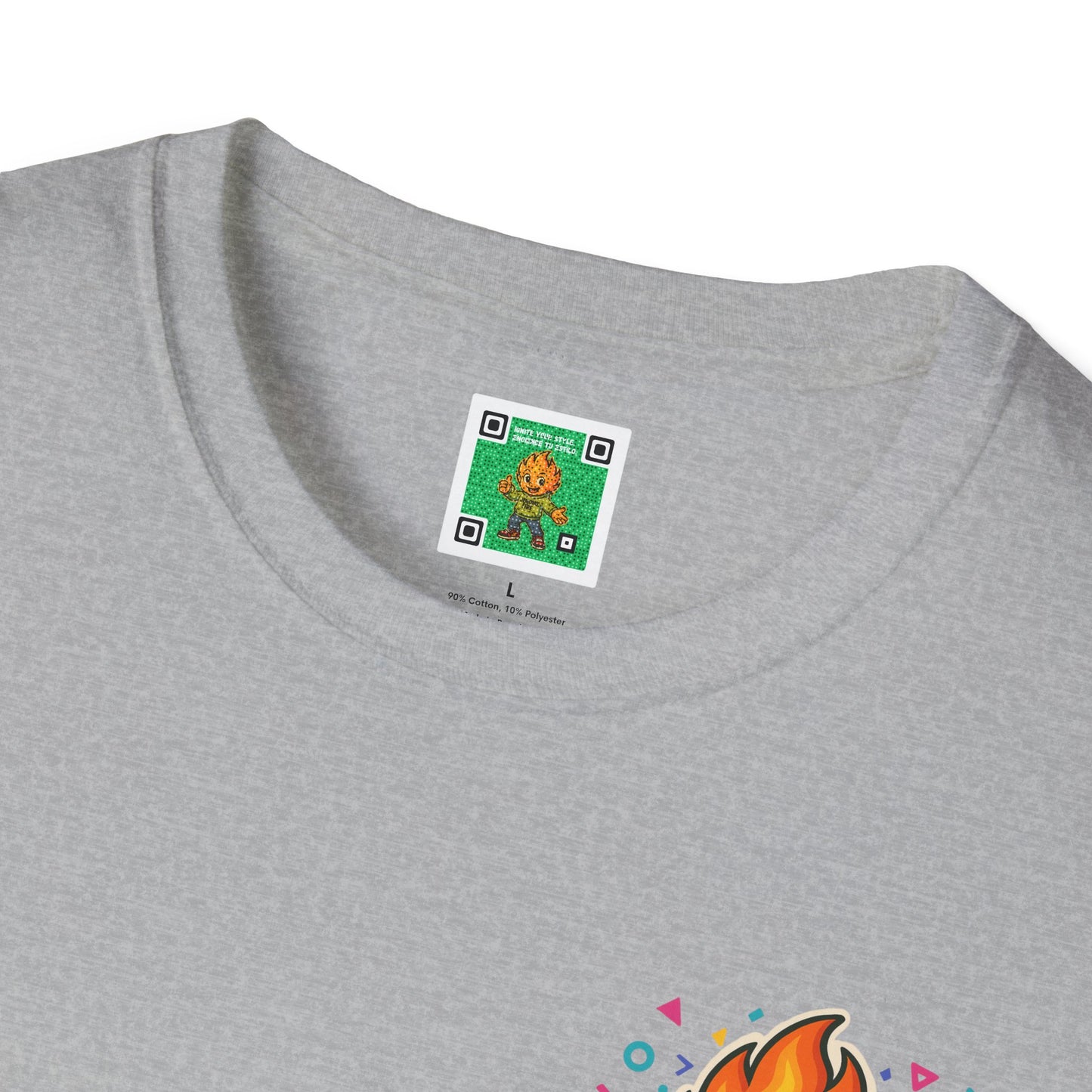 Puffed and Powered Unisex Softstyle T-Shirt | Fun Graphic Tee for All Occasions