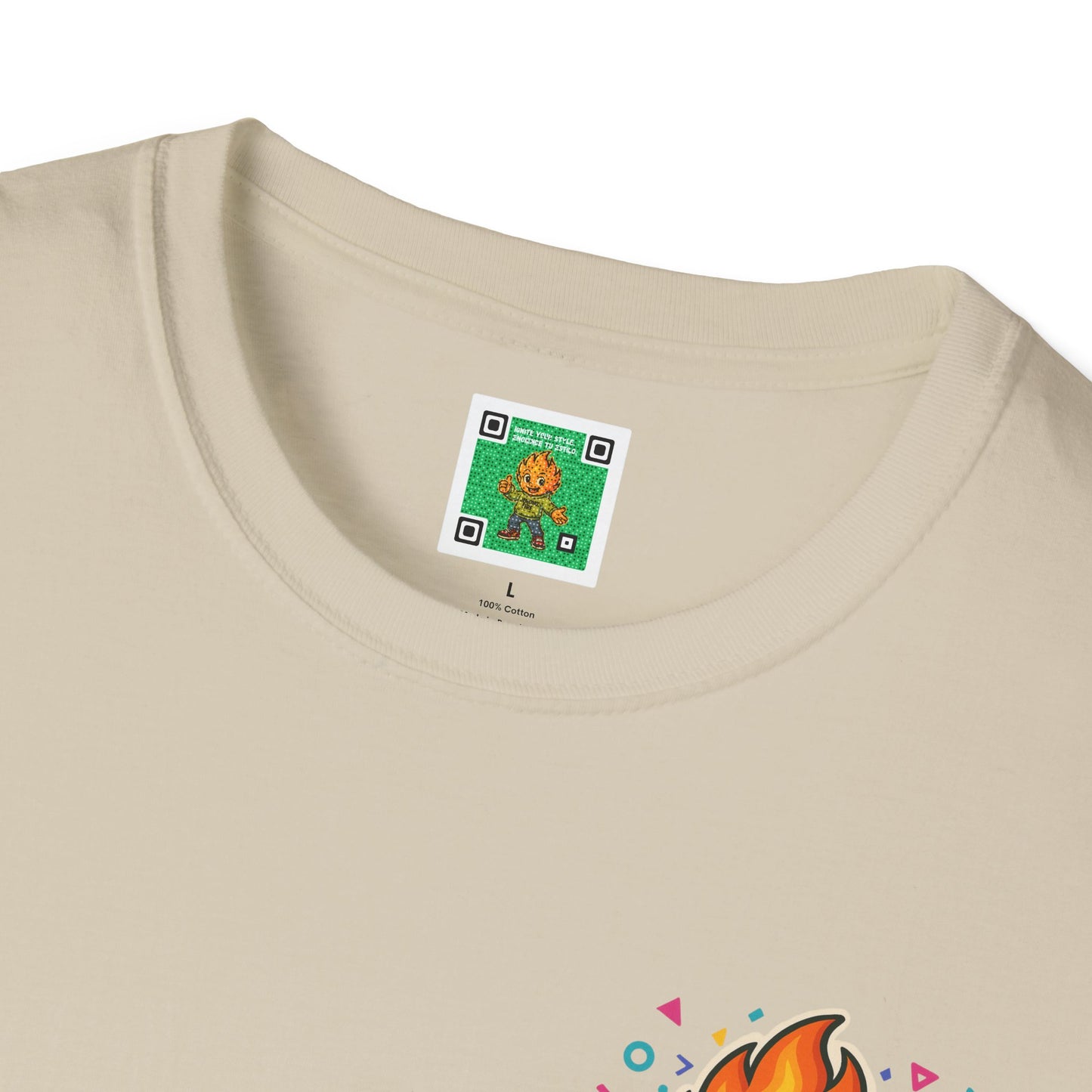 Puffed and Powered Unisex Softstyle T-Shirt | Fun Graphic Tee for All Occasions
