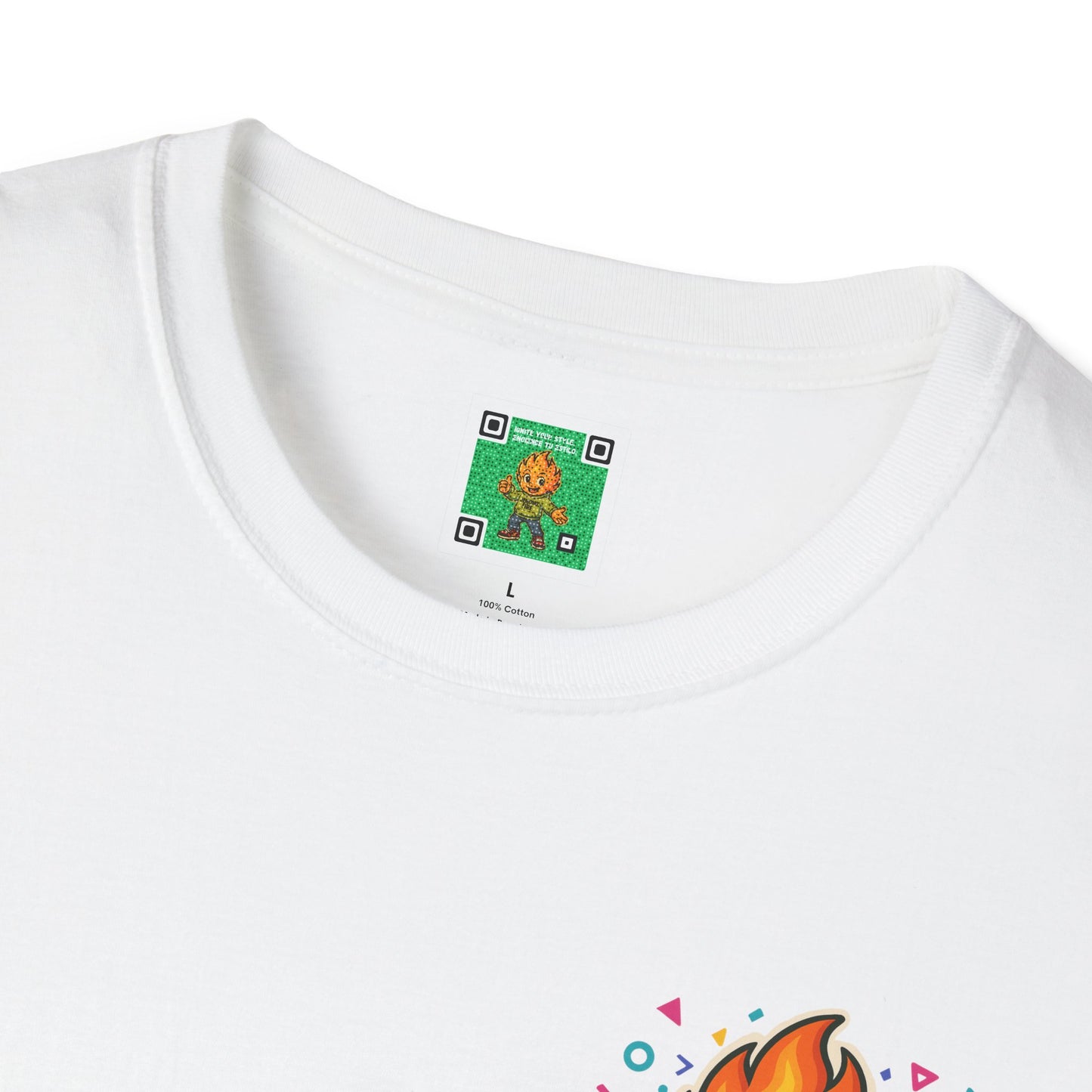 Puffed and Powered Unisex Softstyle T-Shirt | Fun Graphic Tee for All Occasions