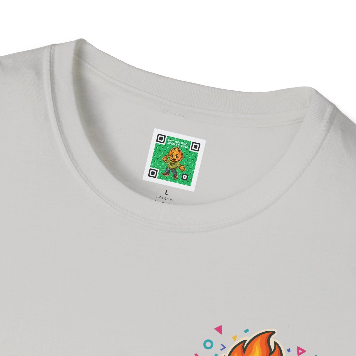Puffed and Powered Unisex Softstyle T-Shirt | Fun Graphic Tee for All Occasions