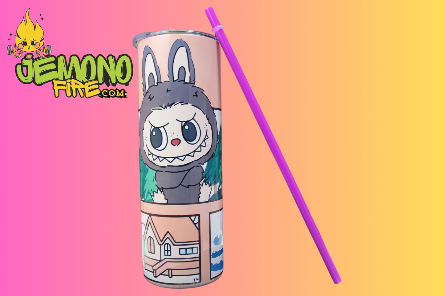 20oz Labubu Tumbler - Exclusive & Fun Design