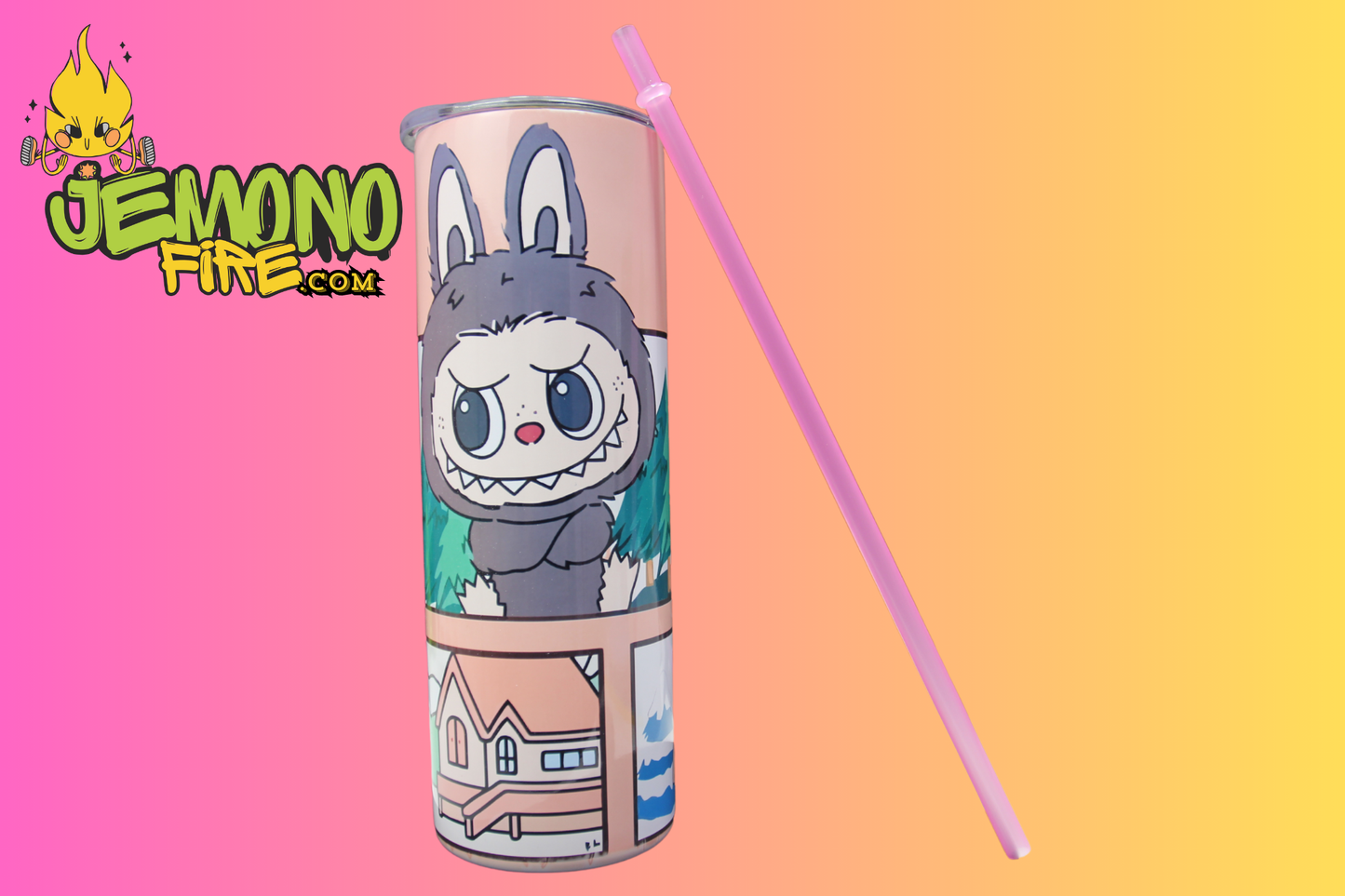 20oz Labubu Tumbler - Exclusive & Fun Design