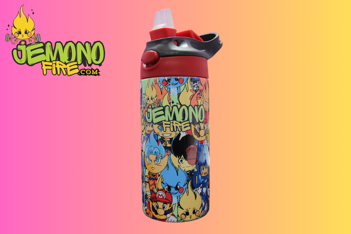 Jemono Fire Limited Edition Water Bottle – Stylish & Durable