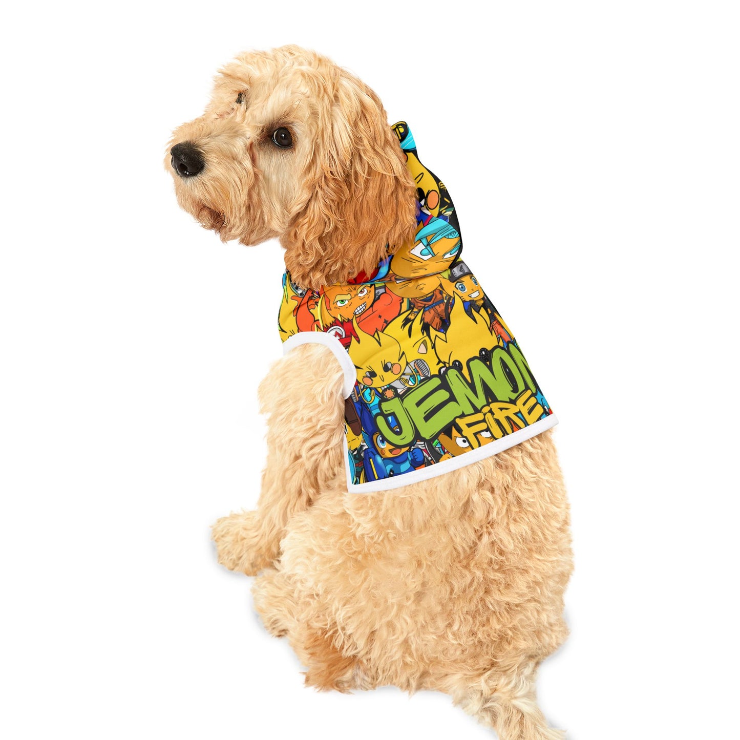 Pet jemono fire Hoodie