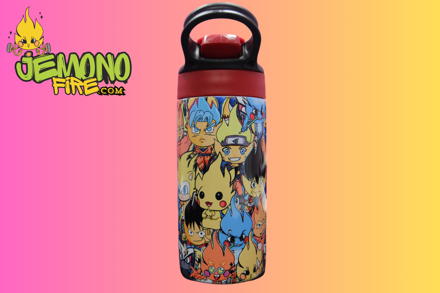 Jemono Fire Limited Edition Water Bottle – Stylish & Durable