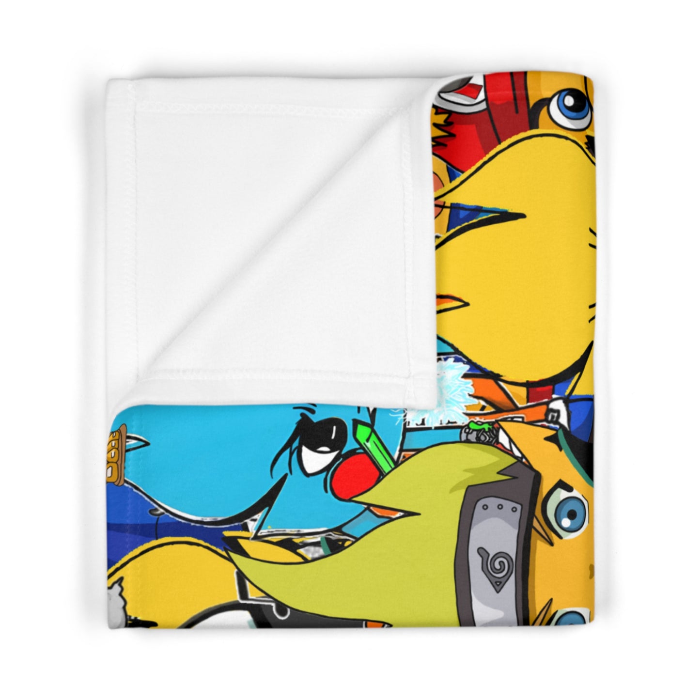 Jemono Soft Fleece Baby Blanket