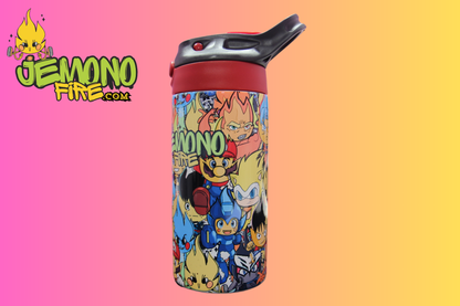 Jemono Fire Limited Edition Water Bottle – Stylish & Durable