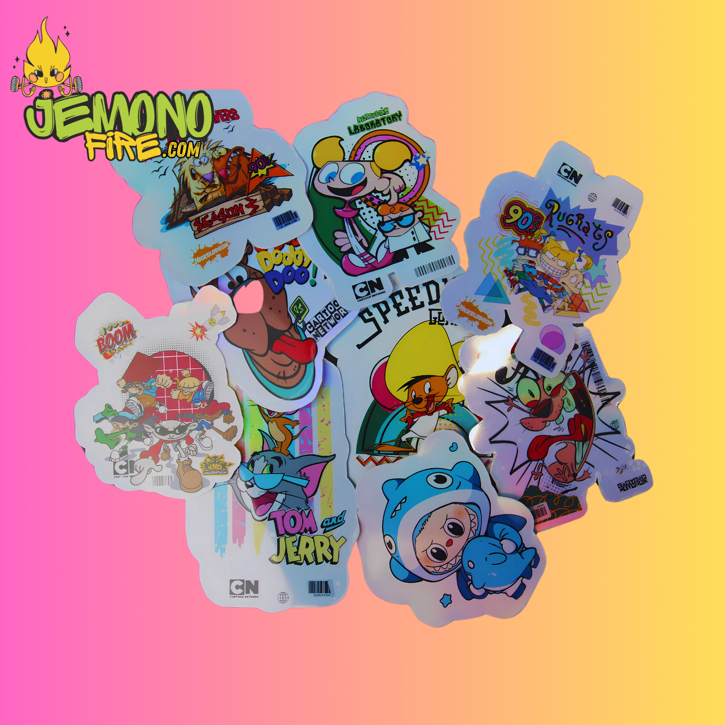 Jemono Fire Stikers