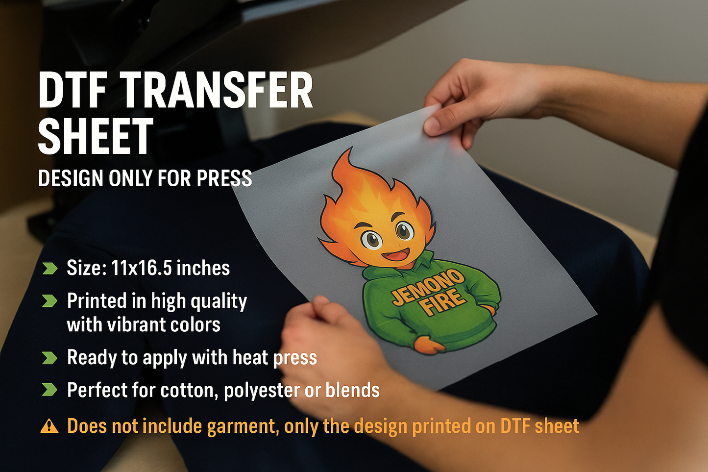 DTF Transfers A3 – Print your custom designs