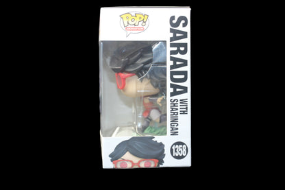 "Funko Pop! Sarada Uchiha with Sharingan - Boruto: Naruto Next Generations #1358 Collectible"