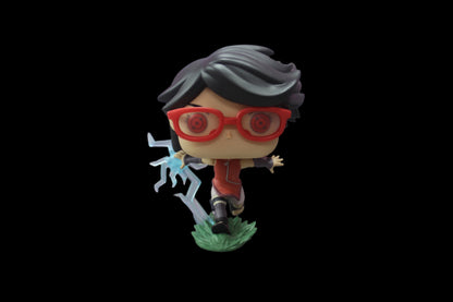 "Funko Pop! Sarada Uchiha with Sharingan - Boruto: Naruto Next Generations #1358 Collectible"