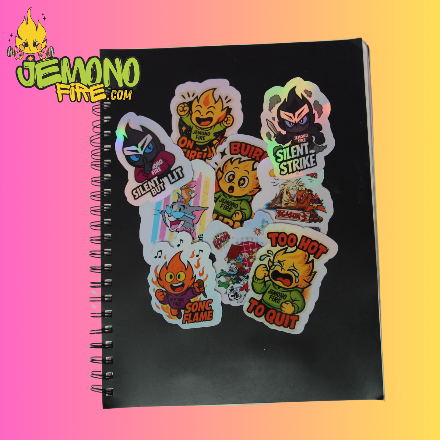 Jemono Fire Stikers